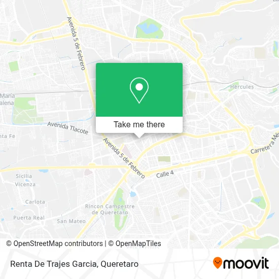 Renta De Trajes Garcia map