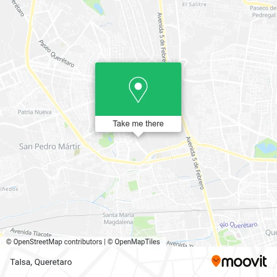 Talsa map