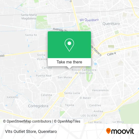 Vlts Outlet Store map
