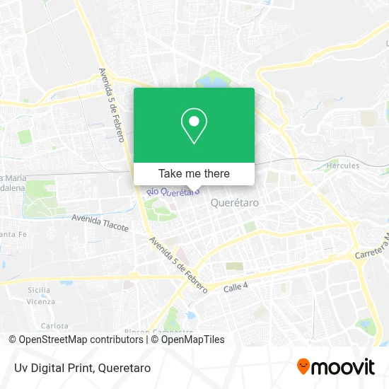 Uv Digital Print map