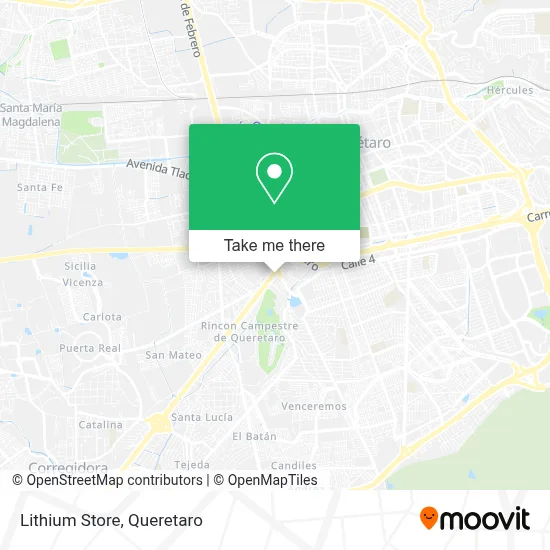 Lithium Store map