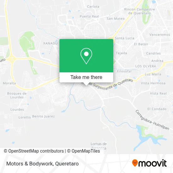 Motors & Bodywork map
