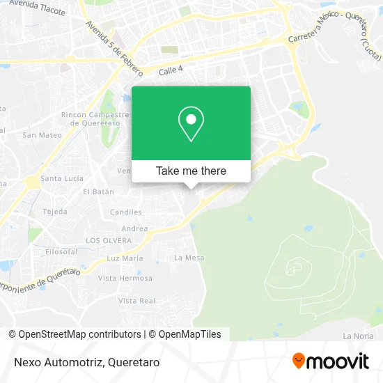 Nexo Automotriz map