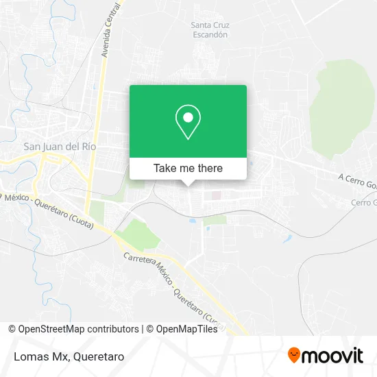 Lomas Mx map