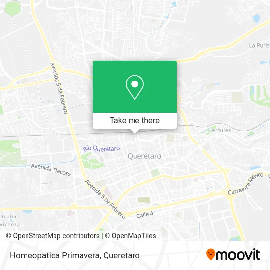 Homeopatica Primavera map
