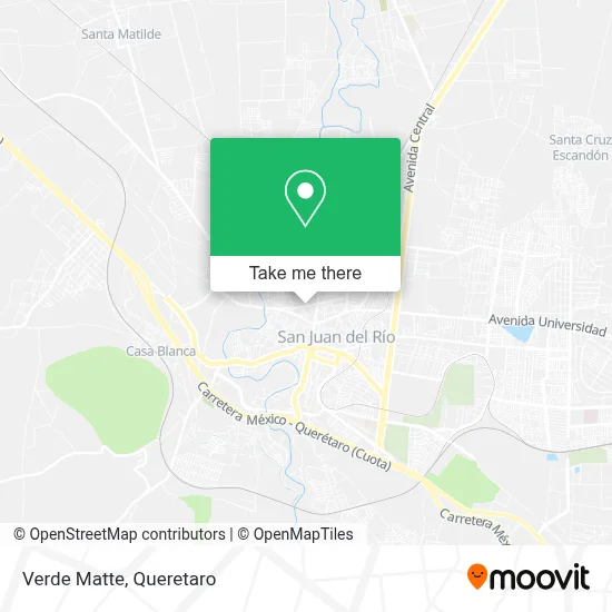 Verde Matte map
