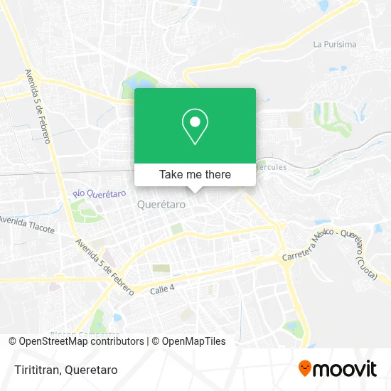 Tirititran map