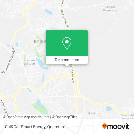 Cal&Gar Smart Energy map