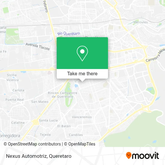 Nexus Automotriz map