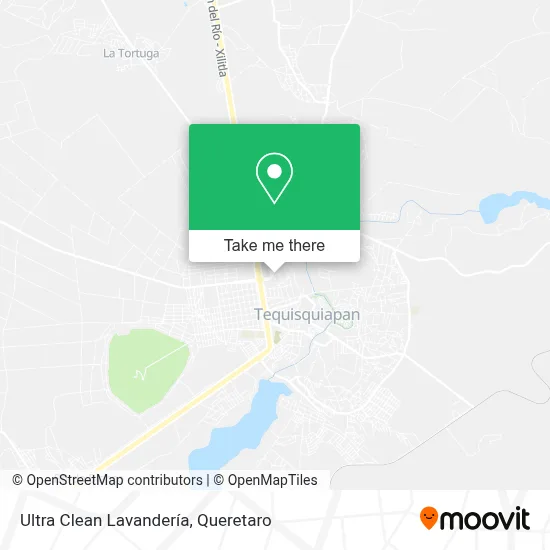 Ultra Clean Lavandería map