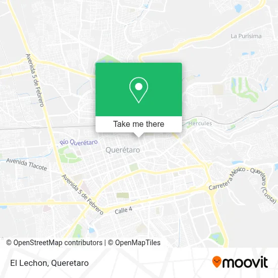 El Lechon map