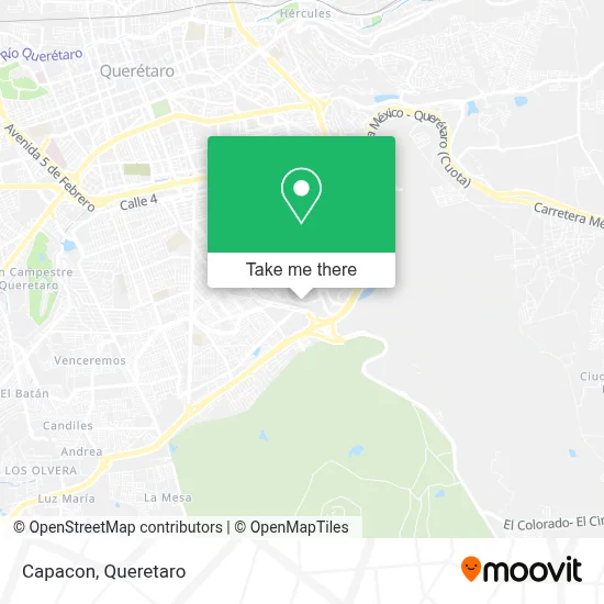 Capacon map