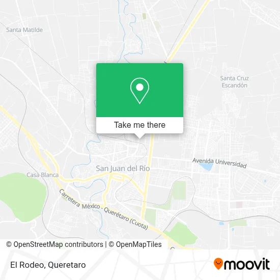 El Rodeo map