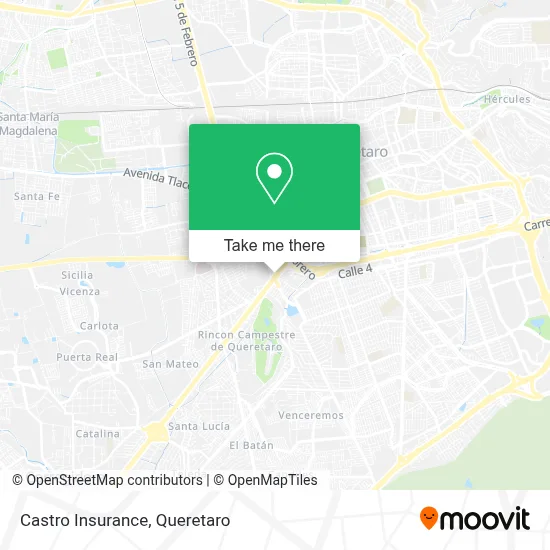 Castro Insurance map