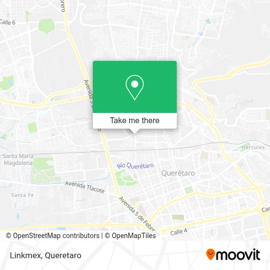 Linkmex map