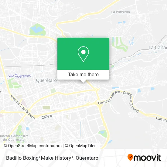 Badillo Boxing*Make History* map
