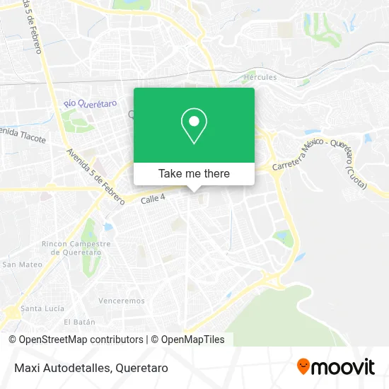 Maxi Autodetalles map
