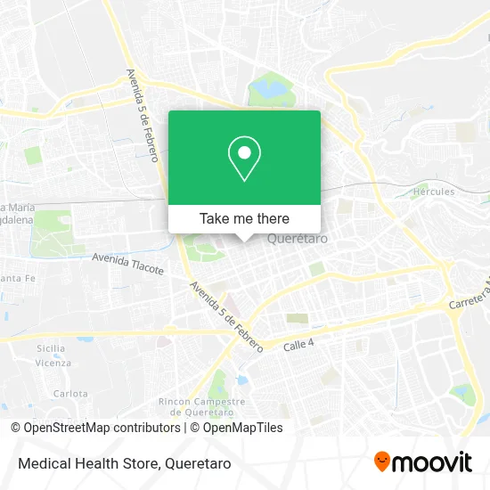 Medical Health Store map