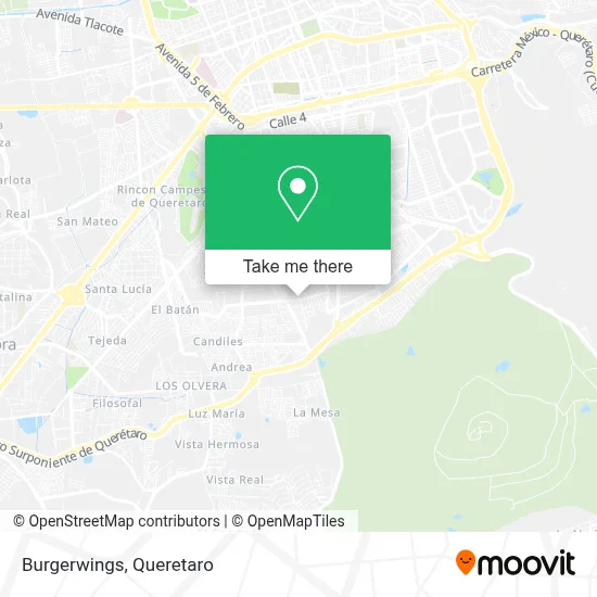 Burgerwings map