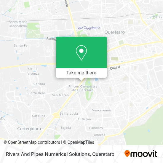 Rivers And Pipes Numerical Solutions map