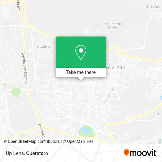 Up Lens map