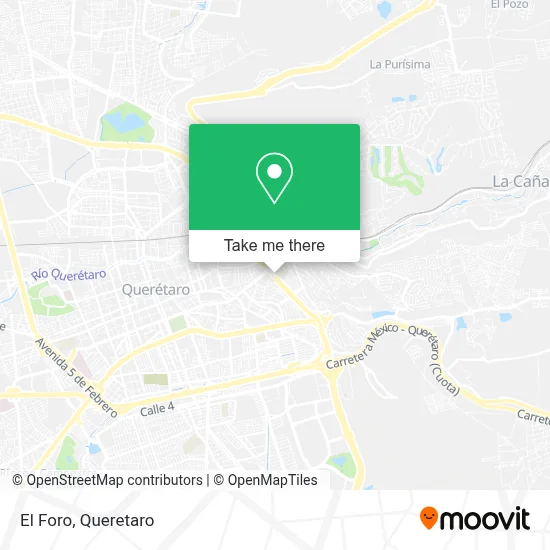 El Foro map