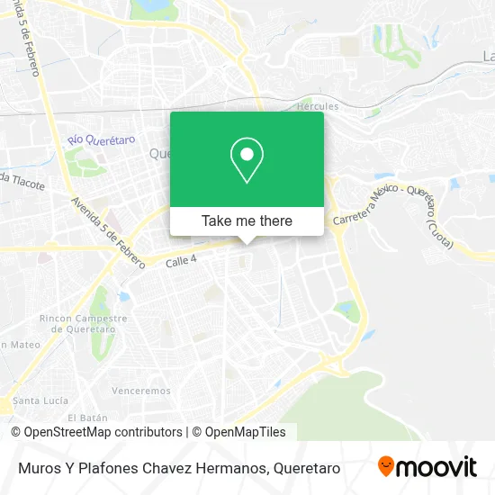Muros Y Plafones Chavez Hermanos map
