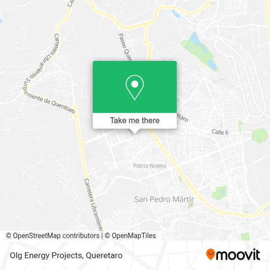 Olg Energy Projects map