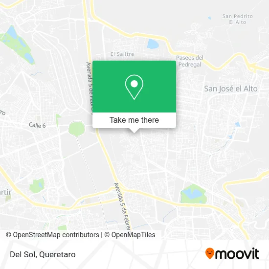 Del Sol map
