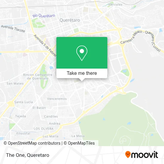 The One map