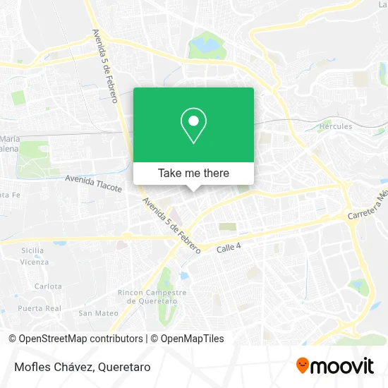 Mofles Chávez map