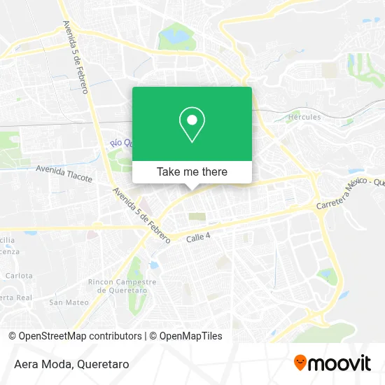 Aera Moda map