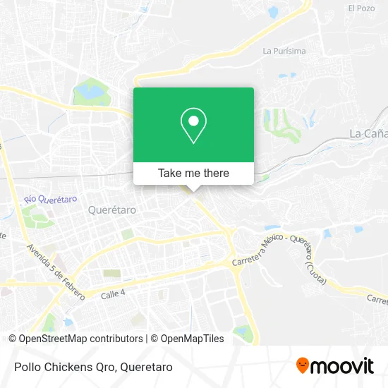 Pollo Chickens Qro map
