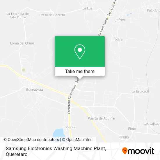 Samsung Electronics Washing Machine Plant map