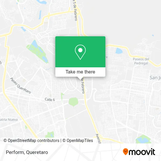 Perform map
