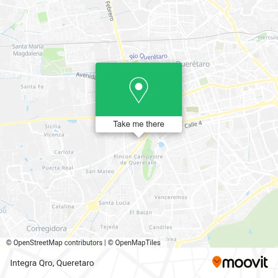 Integra Qro map