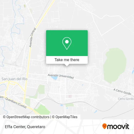 Effa Center map