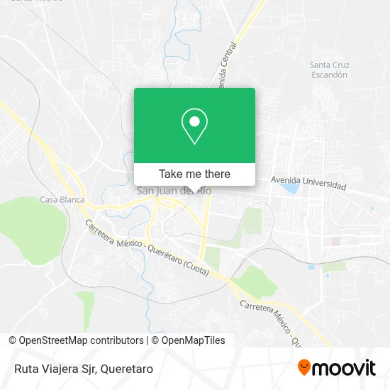 Ruta Viajera Sjr map