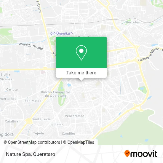 Nature Spa map