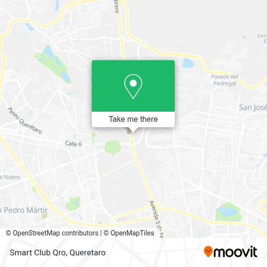 Smart Club Qro map