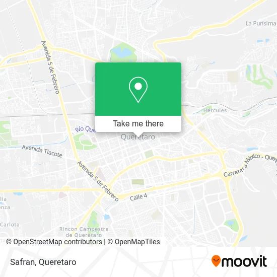 Safran map