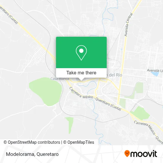 Modelorama map