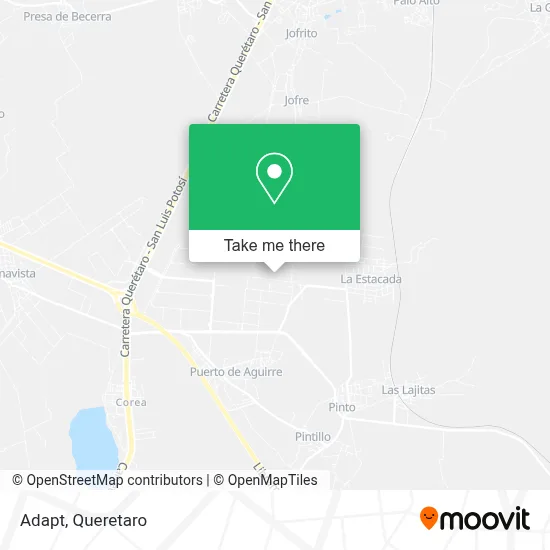 Adapt map
