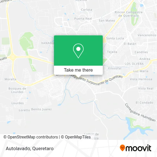 Autolavado map