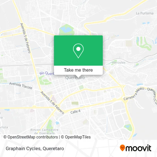 Graphain Cycles map