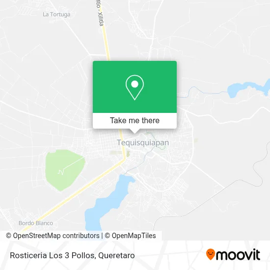 Rosticeria Los 3 Pollos map