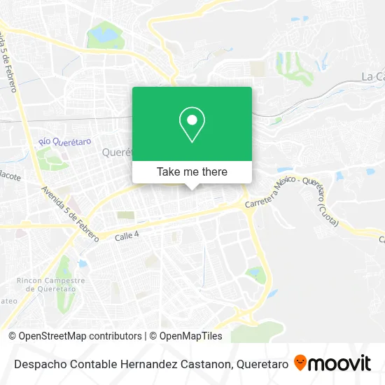 Despacho Contable Hernandez Castanon map