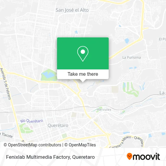 Fenixlab Multimedia Factory map