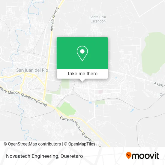 Novaatech Engineering map
