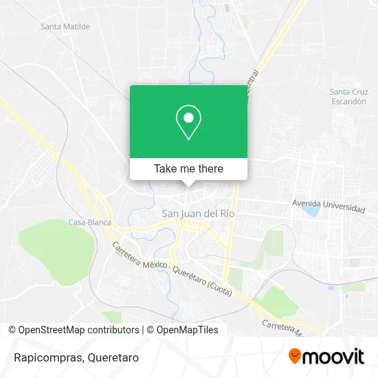 Rapicompras map